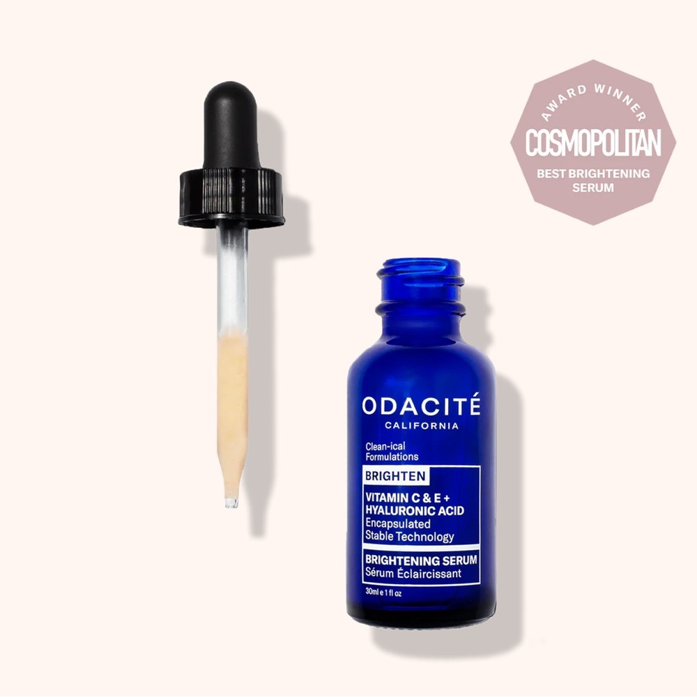 New in Box Odacité BRIGHTENING SERUM VITAMIN C & E + HYALURONIC ACID